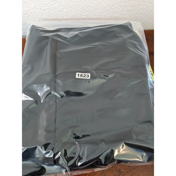 Calvin Klein Pleated XS Satin Dress Black Cocktail Mini Sleeveless Fitted Zipper - Picture 10 of 13